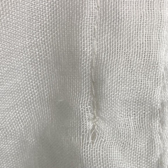 Marcus Adler New York White With Blue Embroidery Tassel Kimono Poncho One Size - Picture 10 of 10